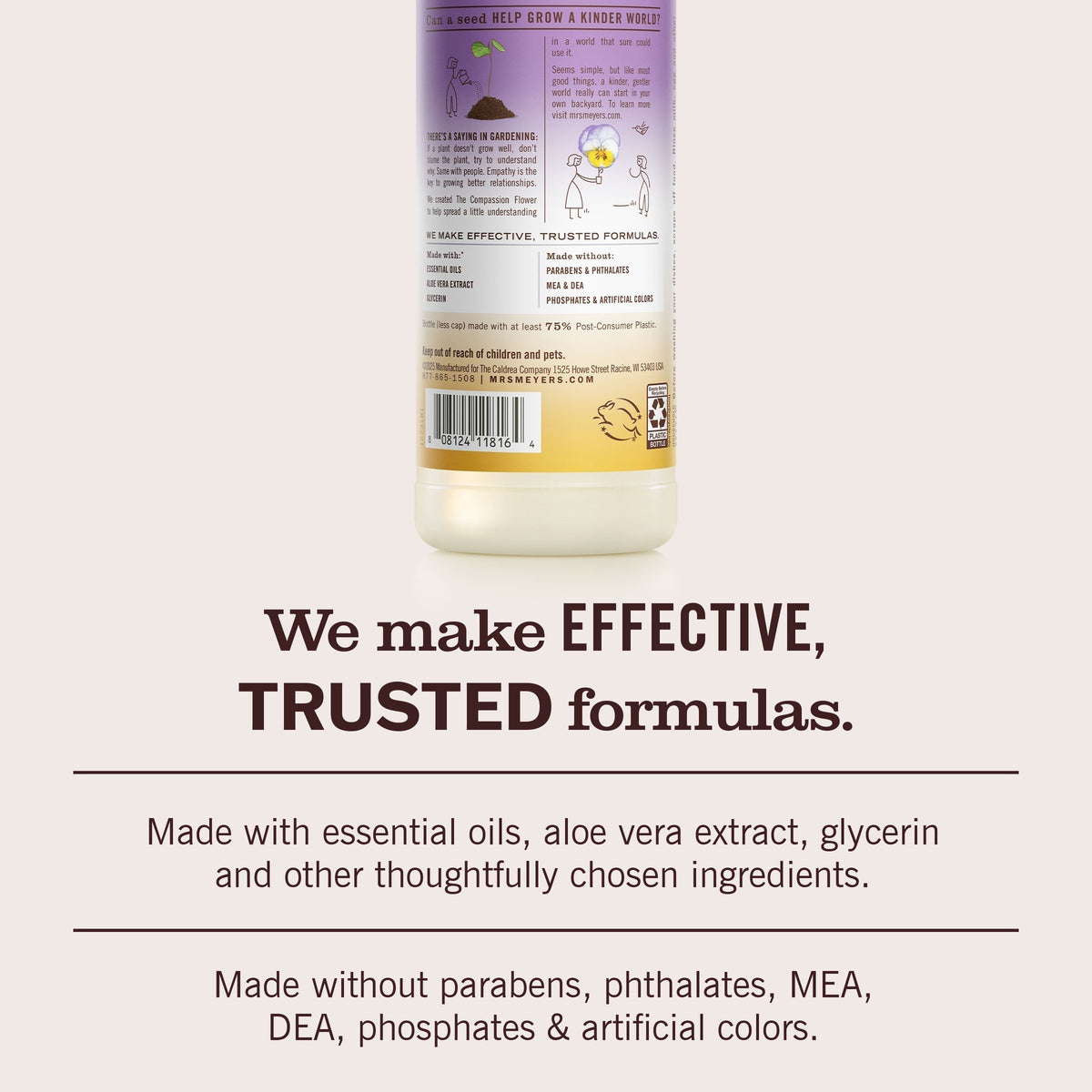 Compassion Flower Dish Soap | Mrs. Meyer's